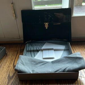 Alexander McQueen Skull Closure Envelope